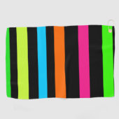 Neonstreifen Golfhandtuch (Horizontal)