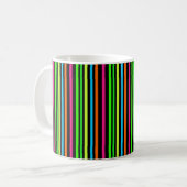 Neonstreifen Kaffeetasse (Vorderseite Links)