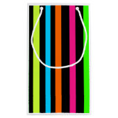 Neonstreifen Kleine Geschenktüte (Rückseite)