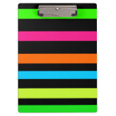 Neonstreifen Klemmbrett (Vorderseite)