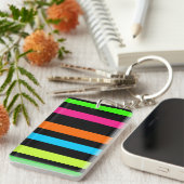 Neonstreifen Schlüsselanhänger (Vorderseite rechts)