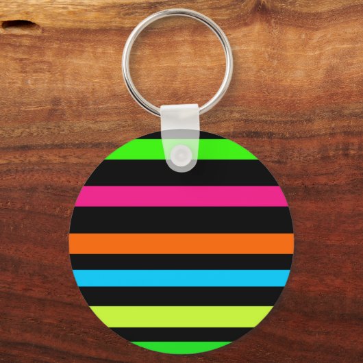 Neonstreifen Schlüsselanhänger (Vorderseite)