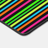 Neonstreifen Schreibtischunterlage (Ecke)