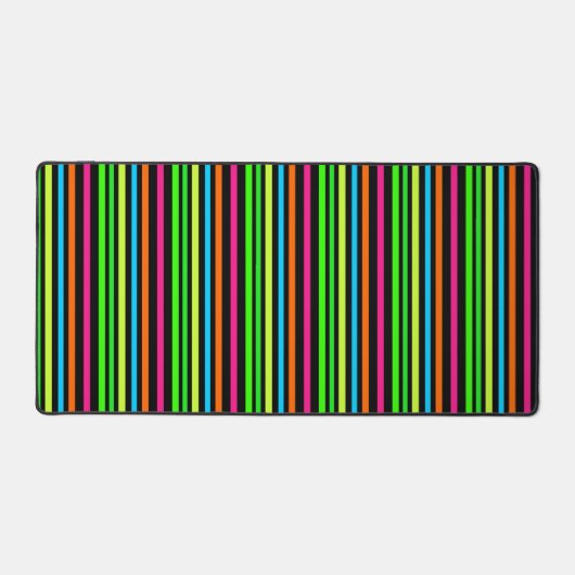 Neonstreifen Schreibtischunterlage (Vorderseite)