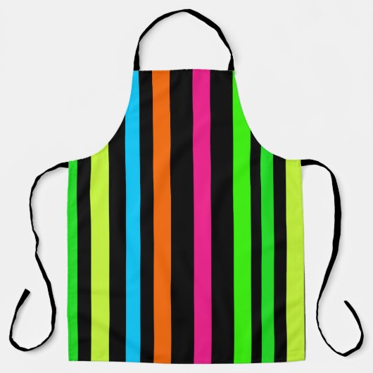 Neonstreifen Schürze (Vorderseite)