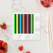 Neonstreifen Serviette (Beispiel)