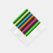 Neonstreifen Serviette (Ecke)