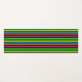 Neonstreifen Yogamatte (Rückseite (Horizontal))