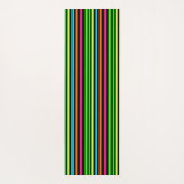 Neonstreifen Yogamatte (Rückseite)