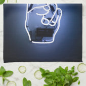 Neonstück Geschirrtuch (Gefaltet)