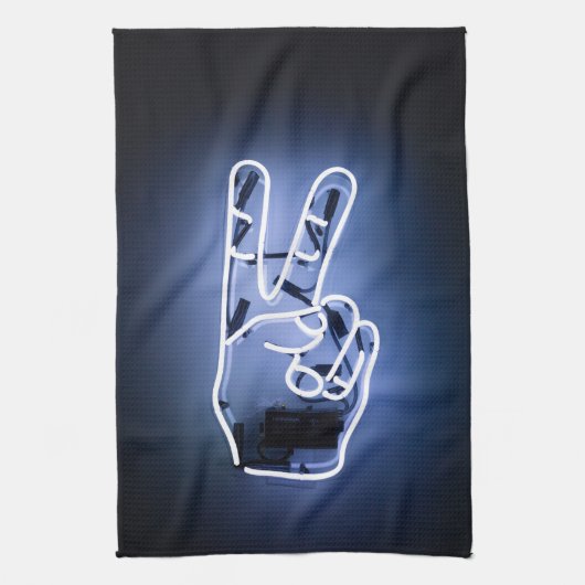 Neonstück Geschirrtuch (Vertikal)