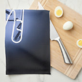 Neonstück Geschirrtuch (Viertel Falte)