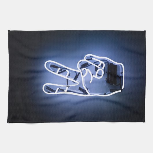 Neonstück Geschirrtuch (Horizontal)