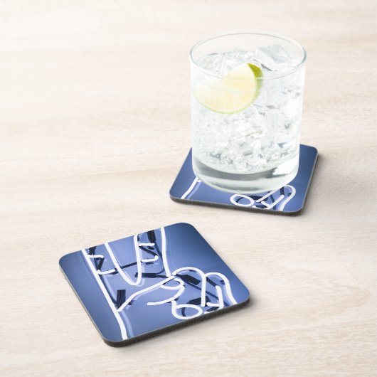 Neonstück Getränkeuntersetzer (Rechte Seite)