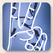 Neonstück Getränkeuntersetzer (Vorderseite)