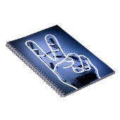 Neonstück Notizblock (Rechte Seite)