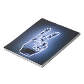 Neonstück Notizblock (Rotiert)
