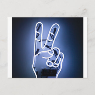 Neonstück Postkarte