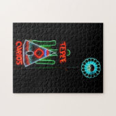 Neonszeichen "Pe Curios", Route 66, Tucumcari, N.M Puzzle (Horizontal)