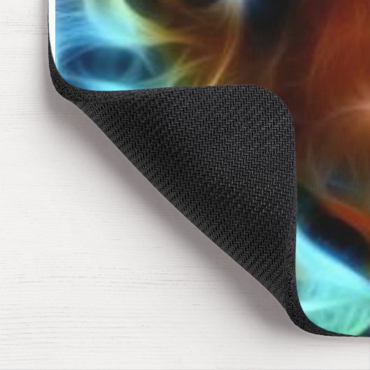 Neontiger Mousepad (Ecke)
