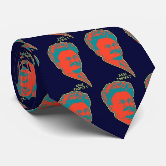 NeonTrotsky Krawatte (Gerollt)