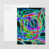 Neonverkehr Postkarte (Vorne/Hinten)