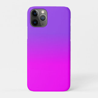 Neonviolett und Hot Pink Ombre Farbverlauf Case-Mate iPhone Hülle
