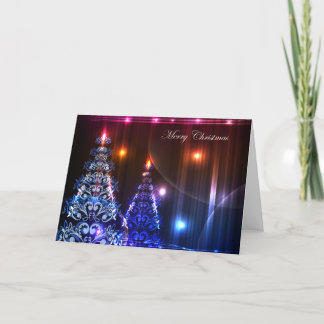 Neonweihnachtskarte #1 feiertagskarte