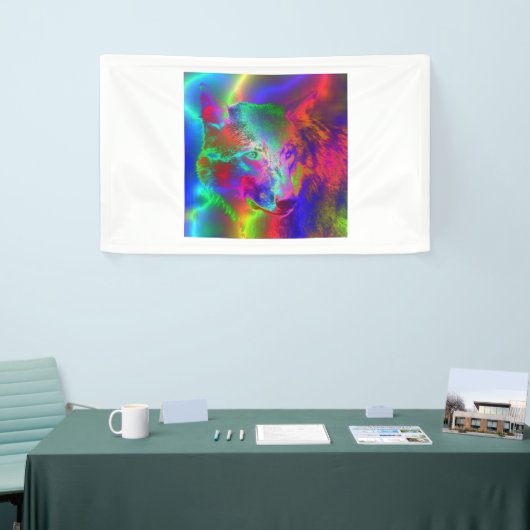 NEONwolf Banner (Messeveranstaltung)