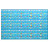 Neonyacht-Muster Stoff (Yard (91,4 cm))