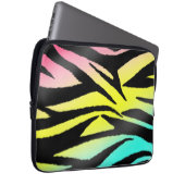 Neonzebra-Elektronik-Tasche Laptopschutzhülle (Vorne Rechts)