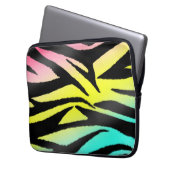 Neonzebra-Elektronik-Tasche Laptopschutzhülle (Vorderseite Links)