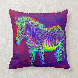 Neonzebra Kissen