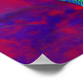 Neonzebra Poster (Ecke)