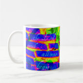 Neonziegelstein-Tasse Kaffeetasse (Links)