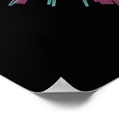 NeoPeace Digital Doodle - Drucken Poster (Ecke)