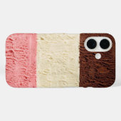 Neopolitan Ice Cream Case-Mate iPhone Hülle (Rückseite (Horizontal))