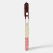 Neopolitan Ice Cream Case-Mate iPhone Hülle (Rückseite / Links)