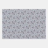 Neopolitan Mastiff Gemälde Grau Original Dog Art Geschenkpapier Set (Vorderseite 3)