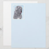 Neopolitan Mastiff Painting - Original Dog Art (Vorne/Hinten)