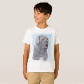 Neopolitan Mastiff Painting - Original Dog Art T-Shirt (Vorne ganz)