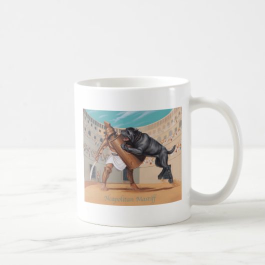 Neopolitan Mastiff-Tasse Kaffeetasse (Rechts)