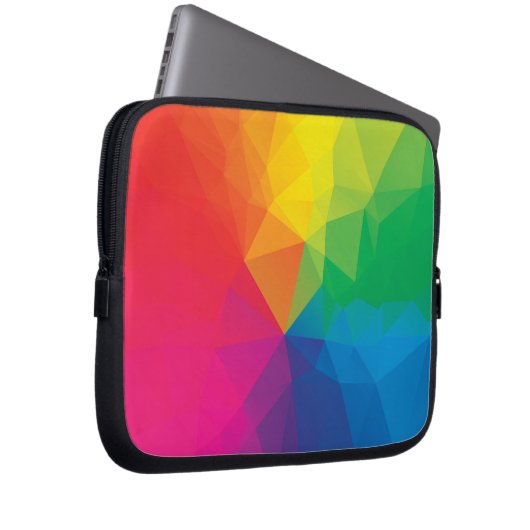 Neopren Bright & Colorfull Laptop Sleeve 10 Zoll (Vorne Rechts)