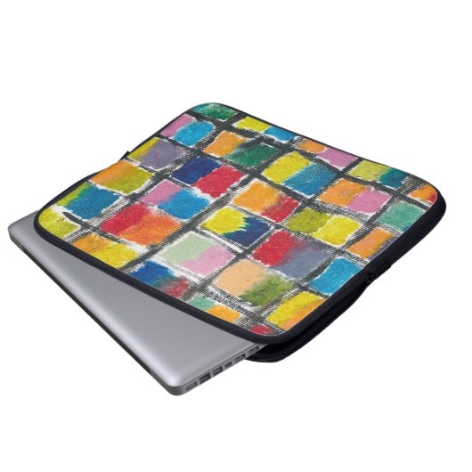 Neopren-Hülsen für Laptops passt 10" durch 17" Laptopschutzhülle (Vorne Knopf)