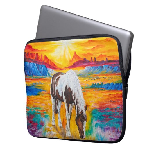 Neopren-Laptop-Hülse 13" Laptopschutzhülle (Vorderseite Links)