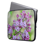 Neopren-Laptop-Hülse 15 Zoll mit lila Entwurf Laptopschutzhülle (Vorderseite Links)
