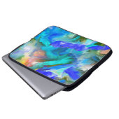 Neopren-Laptop-Hülse - ABSTRAKTE KUNST Laptopschutzhülle (Vorne Knopf)
