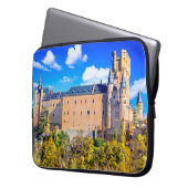 Neopren Laptop Schlauch 15 Zoll Segovia Schloss Laptopschutzhülle (Vorderseite Links)