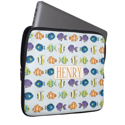 Neopren-Laptop-Sieb 13 in tropischer Farbe Laptopschutzhülle (Vorne Rechts)