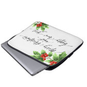 Neopren Laptop-Sieb, 13 Zoll Laptopschutzhülle (Vorne Knopf)